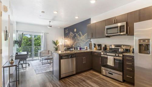 Downtown SLC Apartment - King Bed - Gym - Smart TV - Foto 2