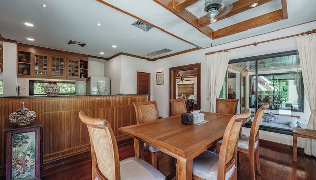 Naiharn 4br Private PoolVilla near Beach - Foto 5, Cocina privada