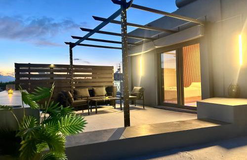 Luxury Black and White Interior Apartments & Rooftop Terrace - Foto 43