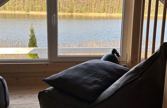 Wooden Home by Lake Klepnicko With Pier - Foto 16