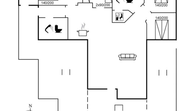 "Lirim" - 50m from the sea - Foto 2, Floorplan