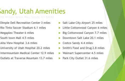 Large 3200sf A-Frame House close to Snowbird Alta Ski &Stunning Mountain View! - Foto 14