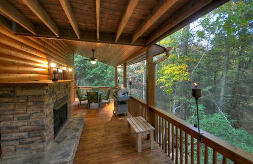 Castle Creek Hot tub nearby creek gas fireplace - Foto 13