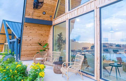 Gruene Daze Chalet - Stylish Aframe - Escape the Ordinary - Foto 6