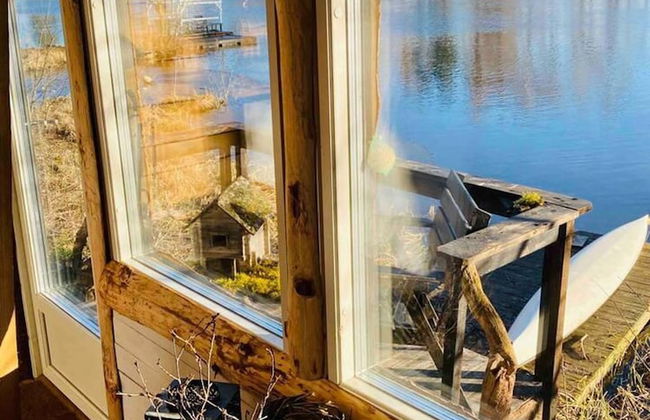 Romantic Cabin Right on the Lake With Fire Place - Foto 16