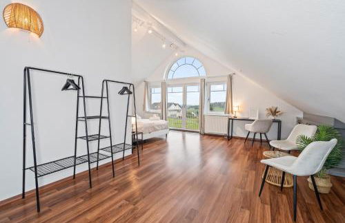 flair Apartment Stadtoase Fulda I private Sauna & Whirlpool I Balkon I 2x Parken I Kaffee I Highspeed WLAN I Disney plus - Foto 35