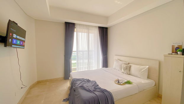 Good And Modern Look Studio At Gold Coast Apartment - Foto 3, Habitación