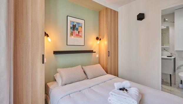 Studio Center of Paris in Montorgueil - Foto 2, Habitación