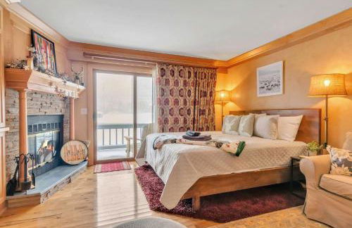 Cozy Studio Wood Fireplace - Foto 1