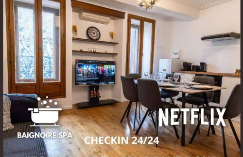 Art Déco et Spa Vue Gassendi King Size Clim - Foto 1