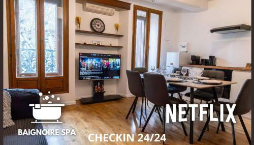 Art Déco et Spa Vue Gassendi King Size Clim - Foto 1