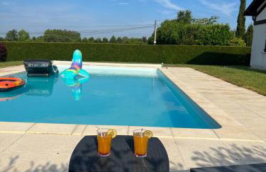 La villa Landaise avec piscine - Photo 18