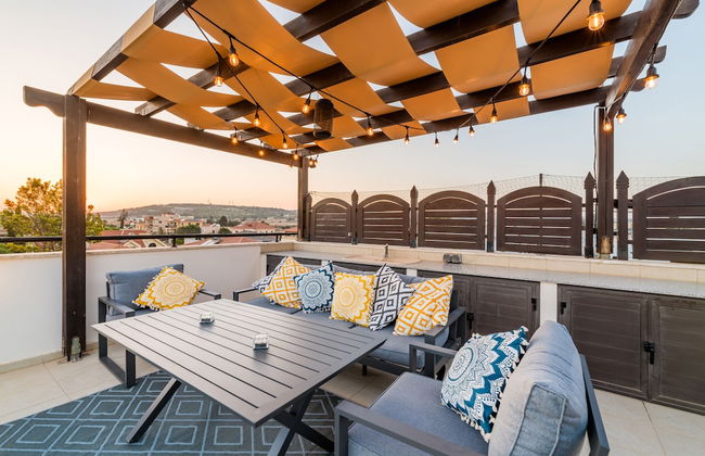 Private Roof Top Terrace Overlooking Pool in Pyla - Foto 18