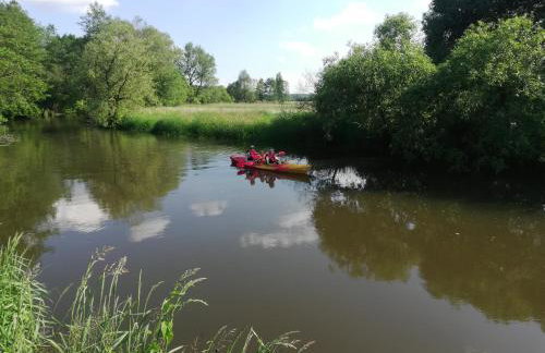 Agroturystyka domki nad rzeką Bałtów kajaki rowery klima basen ryby full - Foto 29