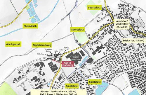 Großzügige Ferienwohnung für Gruppen und Familien im Raum Bamberg Erlangen - Foto 34