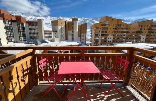 Val Thorens Studio 4 pers Résidence La Roche Blanche - Foto 1