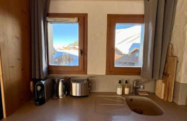 Chalet familial idéal 2 familles nombreuses Ski aux pied 12 pers Plagne Soleil - Foto 6