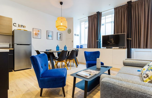 Elegant Apartment - 2bd/6p - Hotel de Ville - Foto 1