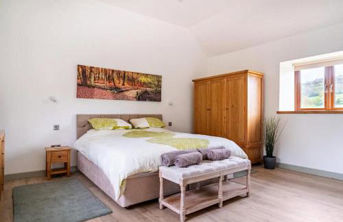 The Barn at Burfords with wood fired hot tub - Foto 12