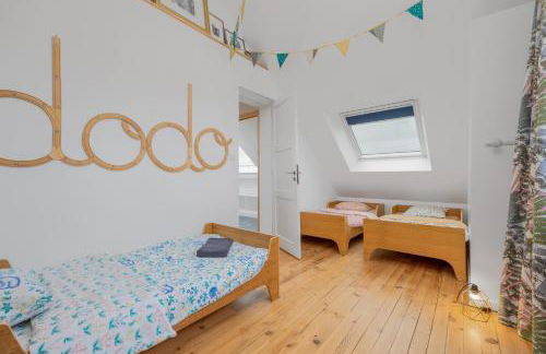 CHEZDAMDAM - la Villa du Thar - plage 300m piscine babyfoot arcade pingpong pétanque - Foto 28