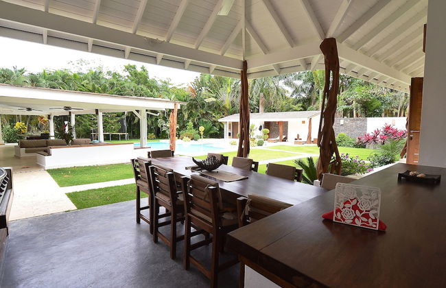 Las Terrenas Front Beach And Garden Villa With Private Staff - Foto 13