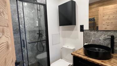 Les Tanières de Montgenèvre - La Marmotte - Duplex 4 p entièrement rénové avec vue magnifique - Foto 4, Shower