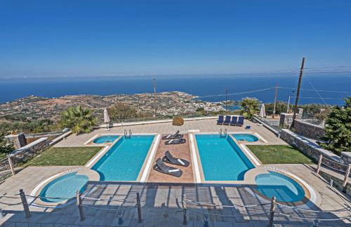 Sea Views at villa Anemomylos with Heated Pool, Ping Pong and Tennis - Foto 2