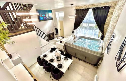 loft des désirs hammam, jacuzzi - Foto 29