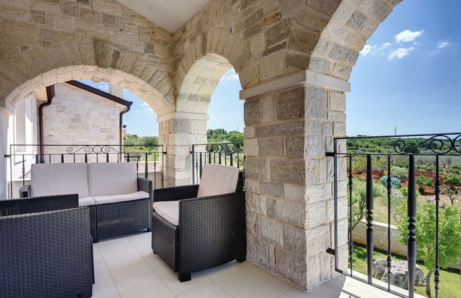 Beautiful Villa With Garden, Private Heated Pool, Whirlpool, Sauna, Near Rovinj - Foto 40