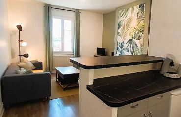 L'Oasis-T2 spacieux-Wifi-TV-Proche Gare - Foto 13
