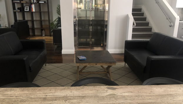 Sala de estar do lobby