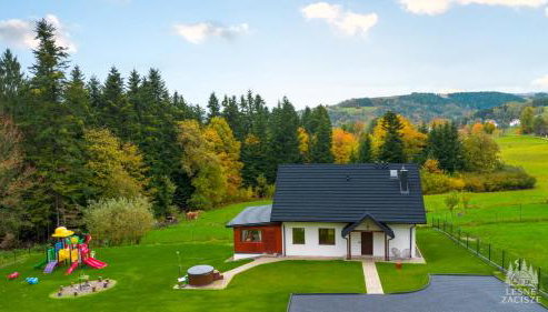 Leśne Zacisze - dom na wsi z grotą solną, sauną oraz balią ogrodową - Foto 2, Garden, Garden view