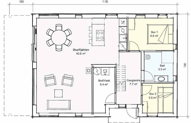 Modern Mountain Cabin - Outdoor Hot Tub - 8 Beds - Photo 14
