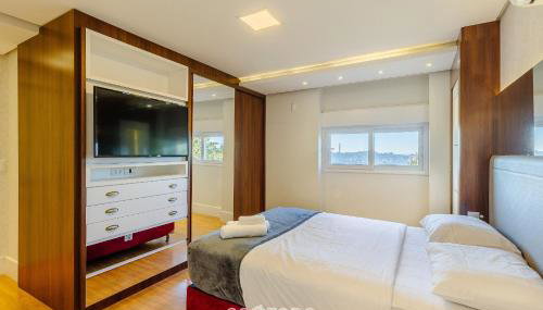 Apto c/ Churrasq. 3Qts 700m do Lago Negro ALT0402 - Foto 4