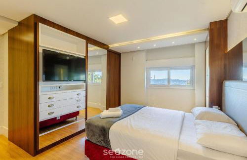 Apto c/ Churrasq. 3Qts 700m do Lago Negro ALT0402 - Photo 4