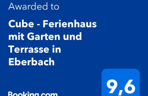 Cube - Ferienhaus mit Garten und Terrasse in Eberbach - Foto 15