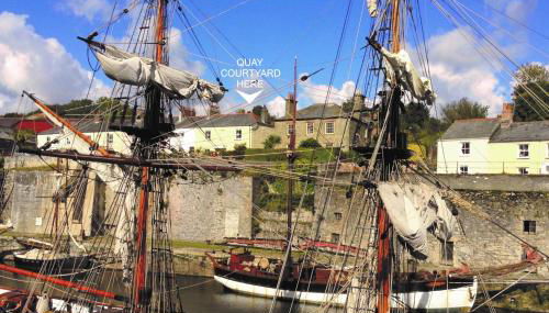 Quay Courtyard, on the harbour with free parking - Foto 3