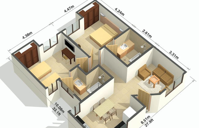 Hotel Residence Inn Suites Cristina - Photo 27