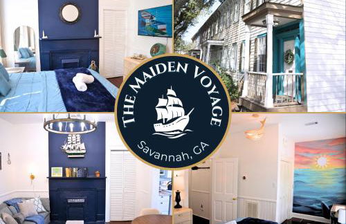 The Maiden Voyage - Themed Getaway, Steps to Forsyth, King Bed, Grill, Games, Picnic Basket - Foto 1