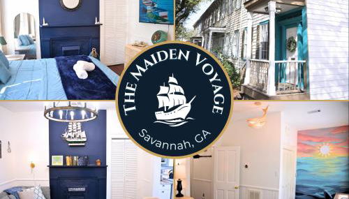 The Maiden Voyage - Themed Getaway, Steps to Forsyth, King Bed, Grill, Games, Picnic Basket - Foto 1