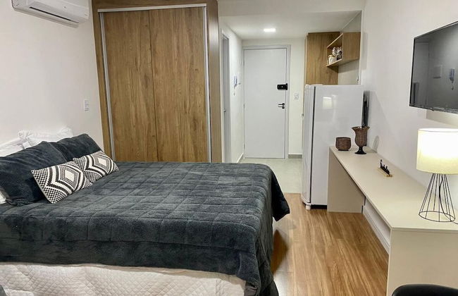 Studio Centro Poços - Tudo a Pe - Foto 2