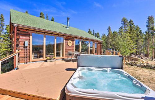 2 Mi to St Marys Glacier Modern Cabin with Hot Tub - Foto 23