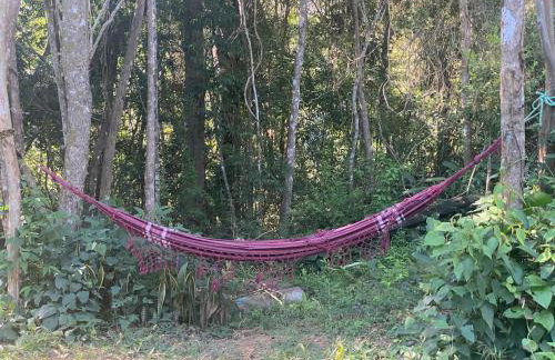 Casa de campo com muito verde e paz, 2 quartos, Wi-Fi, churrasqueira, deck, trilha - Foto 42