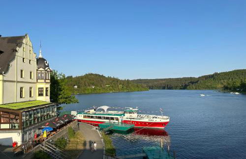 Schöne Ferienwohnung in Schauenstein-Hof im Frankenwald mit Loggia 100qm - Foto 24