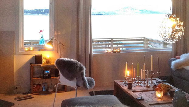 6 Person Holiday Home in Nord-lenangen - Photo 5, Coin séjour