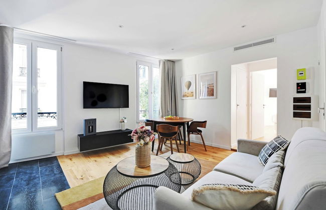 Chic Apartment - 1br/4p - Sacre-coeur - Foto 7