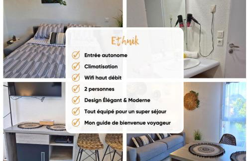 L'Ethnik Proche du centre - Wifi - Moderne - Foto 21