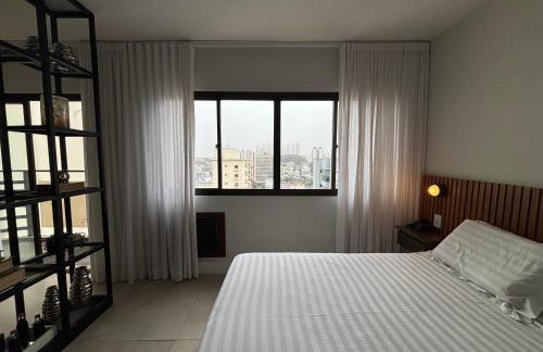 ENB1129 Flat Super Moderno com AC no Centro de SBC - Foto 33