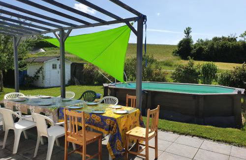 Villa du pic vert 105m2 , 4 chambres de plain-pied avec piscine à Montfaucon - Foto 10