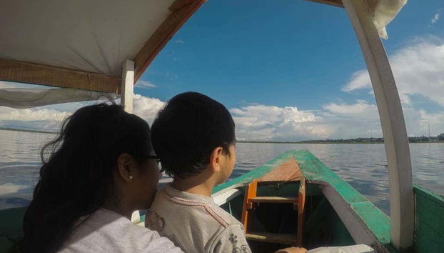 Sailing down the Itaya River